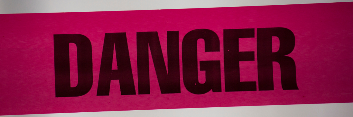 A danger sign to warn people to follow the doctors instructions to use clear braces 20-22 hours per day.